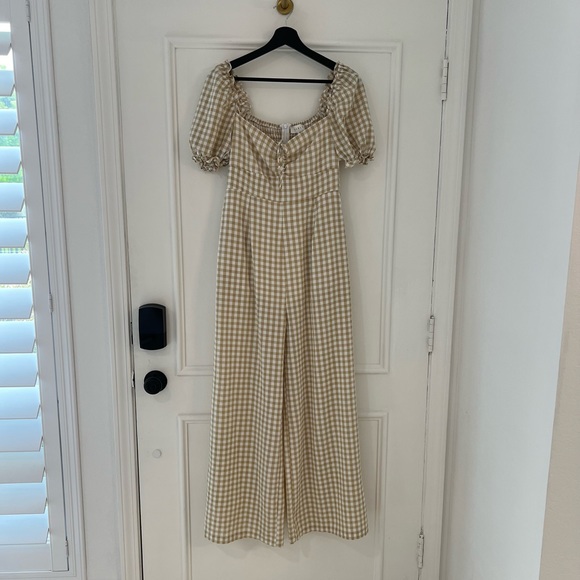 Mable gingham jumpsuit - Picture 2 of 7